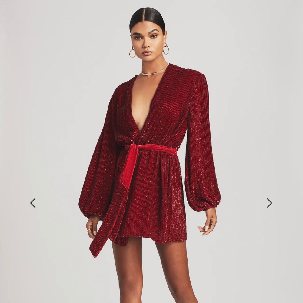 Retrofete Gabrielle Wrap Dress